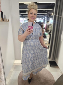 ISayn lyhythihainen viskoosimekko